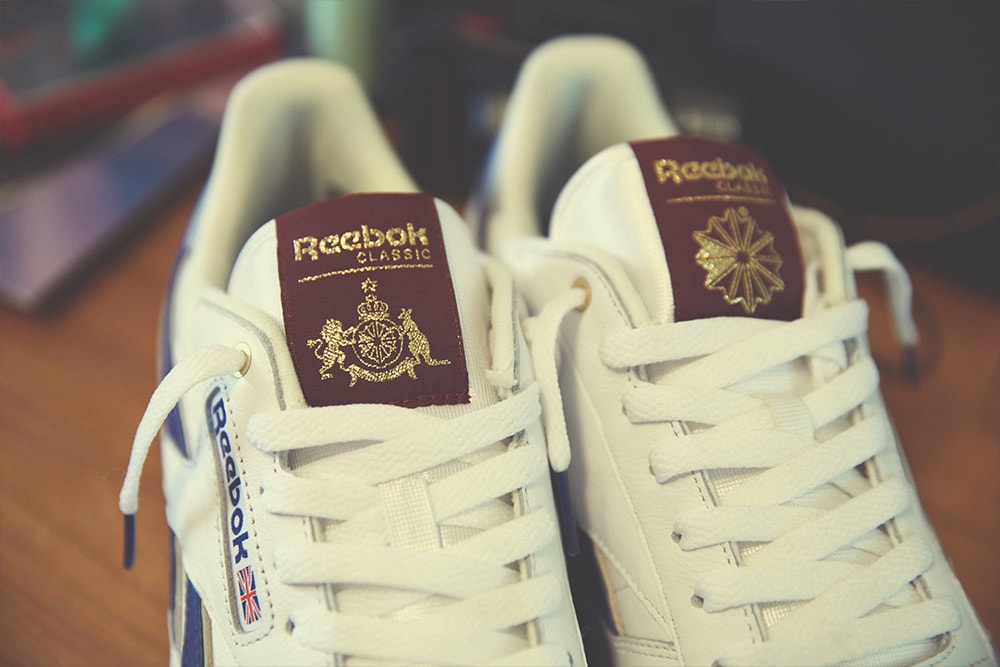 footpatrol hal common youth reebok classic collaboration footwear shoes sneakers apparel clothing style streetwear