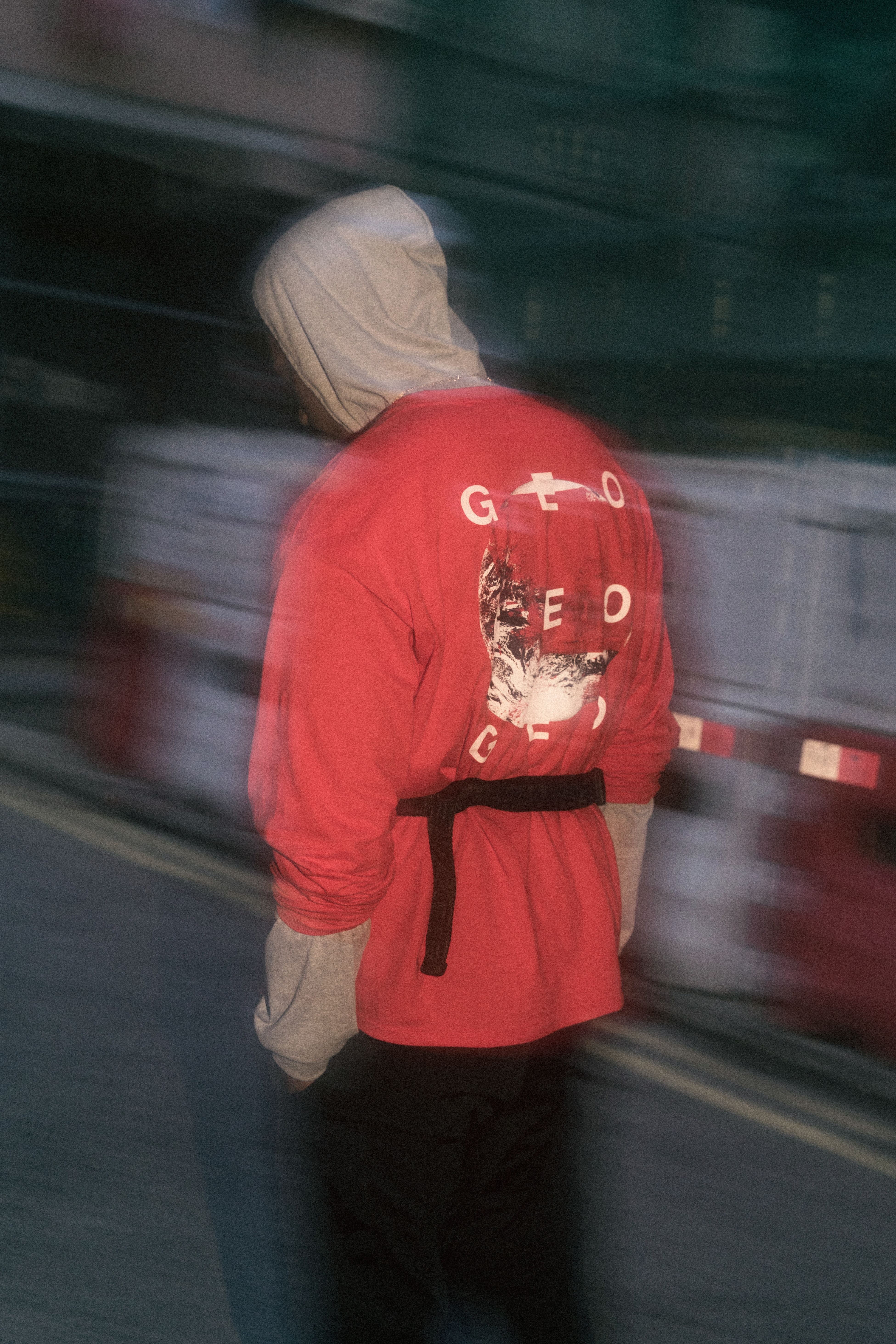 GEO Hyper-Graphical Studio HK Capsule Donda Kanye West Music Geo Owen fashion jackets hoodies graphics text earth space science Hong Kong G E O  2 Chainz Pusha T Big Krit