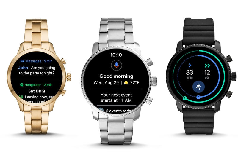 Google Wear OS Interface Android Wear Update Fit