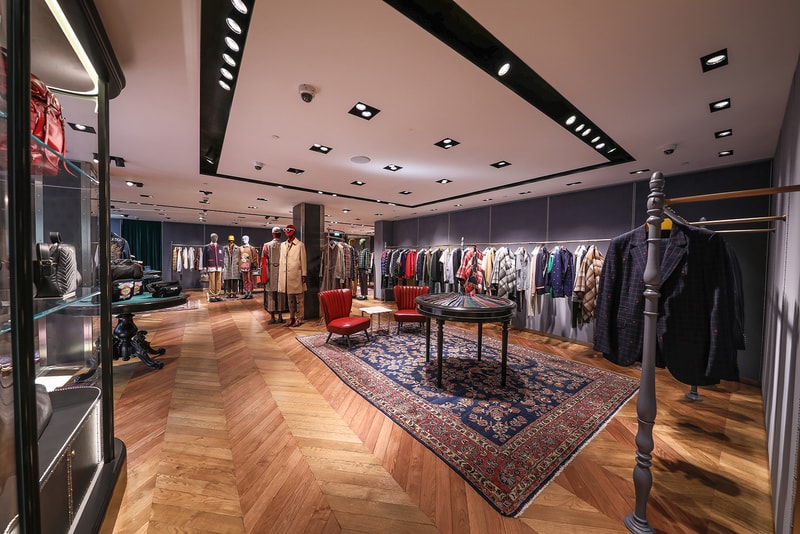 Gucci London Sloane Street Flagship Store Inside Newly Renovated 1200 Square Meters Two Floors Mens Womens Ready-to-wear Accessories Handbags Luggage Footwear Jewellery Watches Eyewear Décor Collection Dapper Dan Alessandro Michele Customization Personalization