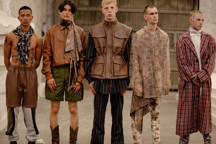 A Backstage Look at Han Kjøbenhavn’s Intricately-Patterned SS19 Showcase