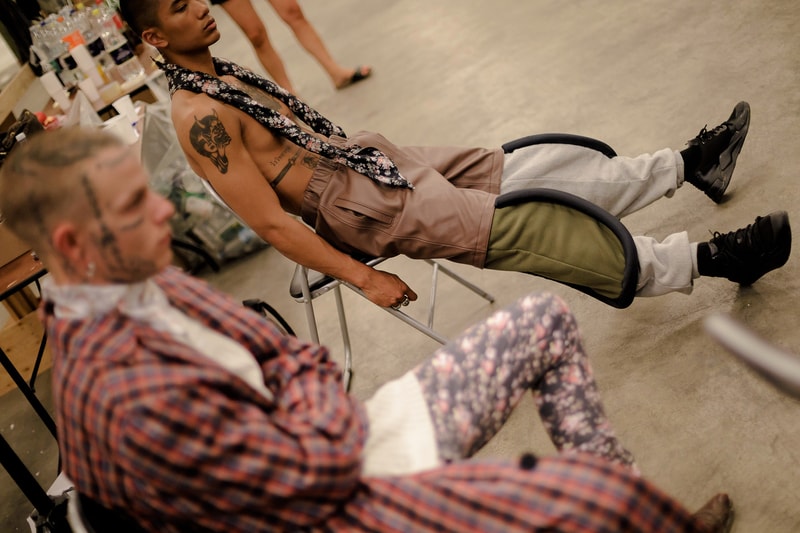 Han Kjøbenhavn Spring Summer 2019 copenhagen fashion week exclusive interview Jannik Wikkelsø Davidsen backstage