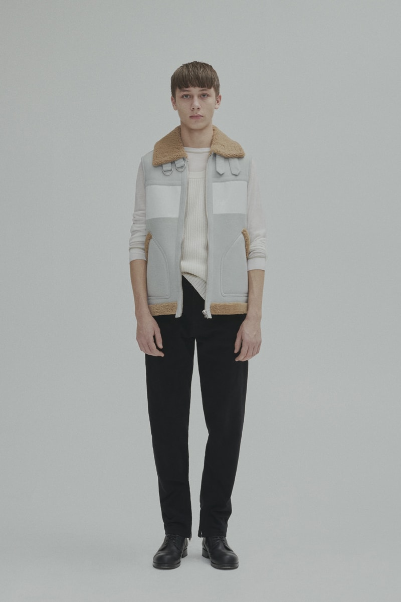 Helmut Lang Fall Winter 2018 Lookbook Jackets Outerwear Shirts Pants Jeans Puffer Sheer Branding Logo