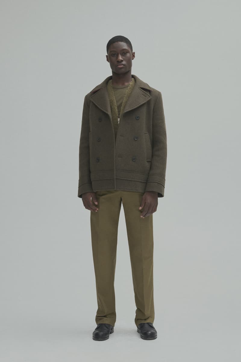Helmut Lang Fall Winter 2018 Lookbook Jackets Outerwear Shirts Pants Jeans Puffer Sheer Branding Logo