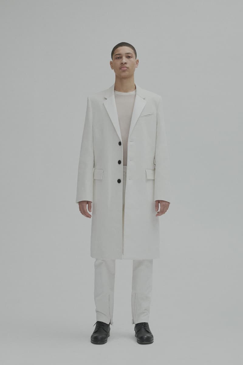 Helmut Lang Fall Winter 2018 Lookbook Jackets Outerwear Shirts Pants Jeans Puffer Sheer Branding Logo