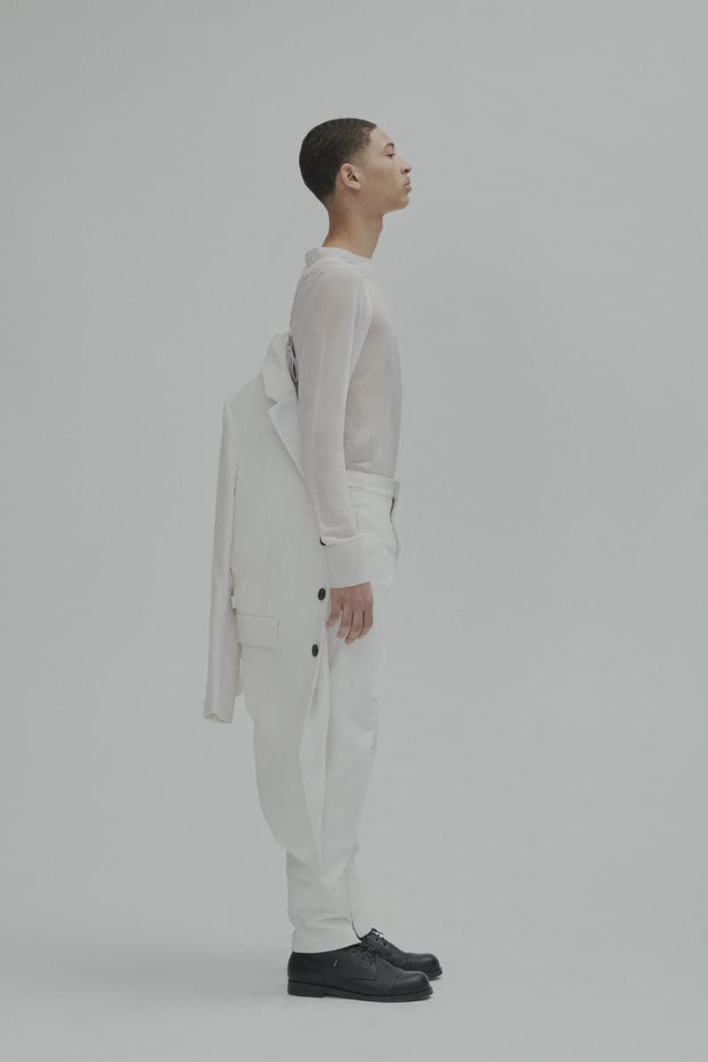 Helmut Lang Fall Winter 2018 Lookbook Jackets Outerwear Shirts Pants Jeans Puffer Sheer Branding Logo