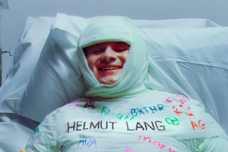 Helmut Lang & Jeremy Deller Link up on "Public Versus Private" Capsule