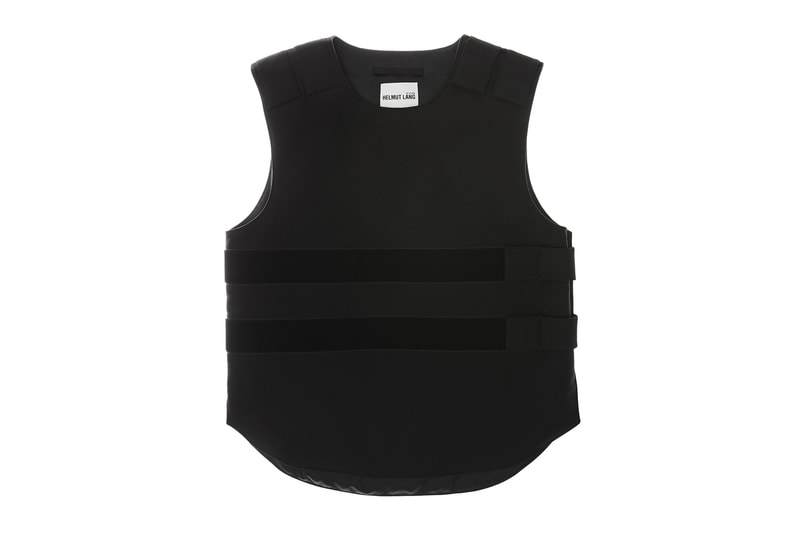 helmut lang re edition byronesque collection velcro bulletproof vest 1997