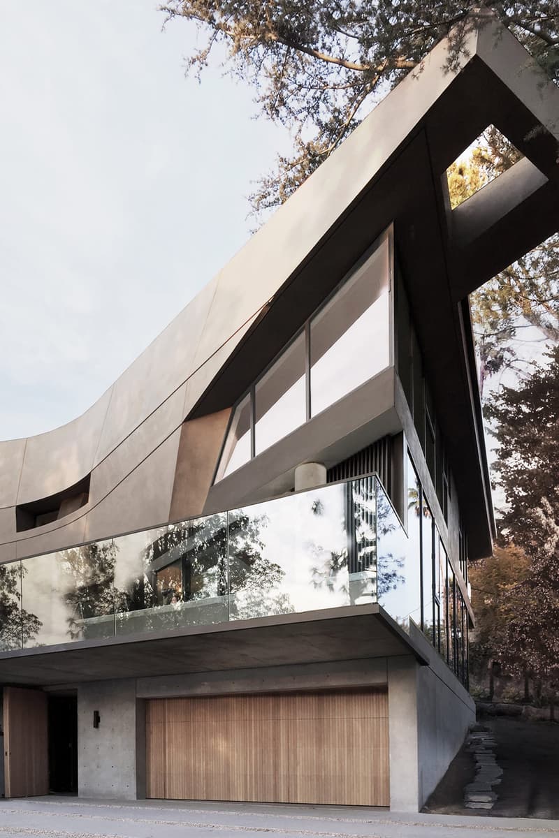 Hollywood Hills House Tighe Architecture Los Angeles California Musician Modern Interior Exterior Design Inspiration Swimming Pool Plaster Glass Concrete Wood