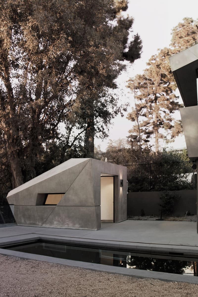 Hollywood Hills House Tighe Architecture Los Angeles California Musician Modern Interior Exterior Design Inspiration Swimming Pool Plaster Glass Concrete Wood