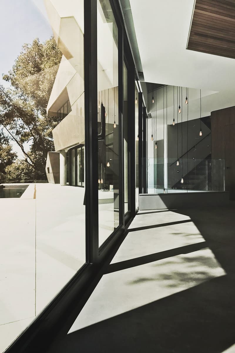 Hollywood Hills House Tighe Architecture Los Angeles California Musician Modern Interior Exterior Design Inspiration Swimming Pool Plaster Glass Concrete Wood