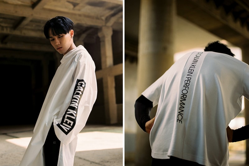 Hoody Sik-k Calvin Klein Performance Fall 2018 Lookbook collection clothing shorts pants jacket shirt top bottom tee hoodie white black