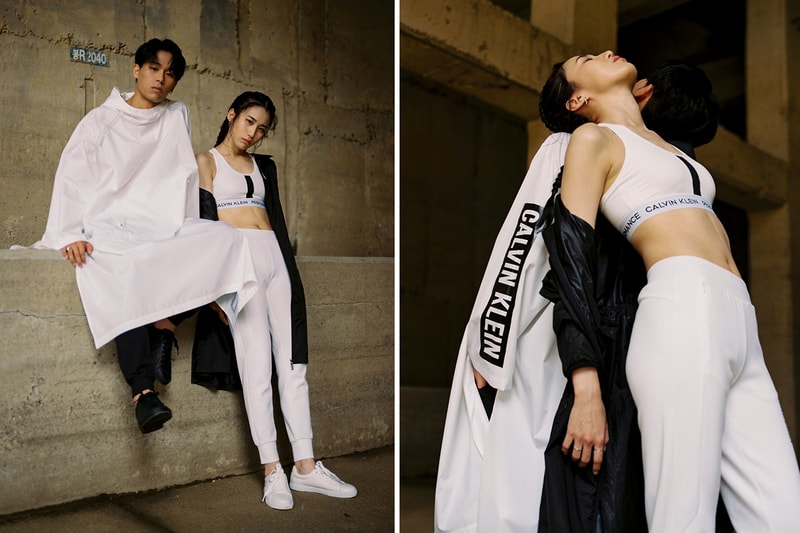 Hoody Sik-k Calvin Klein Performance Fall 2018 Lookbook collection clothing shorts pants jacket shirt top bottom tee hoodie white black