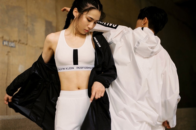 Hoody Sik-k Calvin Klein Performance Fall 2018 Lookbook collection clothing shorts pants jacket shirt top bottom tee hoodie white black