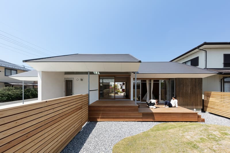 Horibe Associates Japanese Home house dwelling structure architecture shiba prefecture