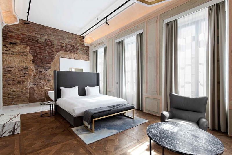 YES.design.architecture Transforms Historic Mansion Into Modern Luxury Hotel