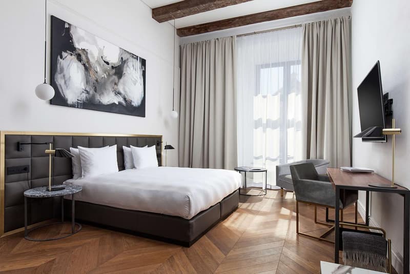 Hotel Pacai Vilnius Lithuania Hotels Modern Interior Exterior Sleek Design Architecture YES.design.architecture Saulius Mikštas Mid Century Old Meets New Historic