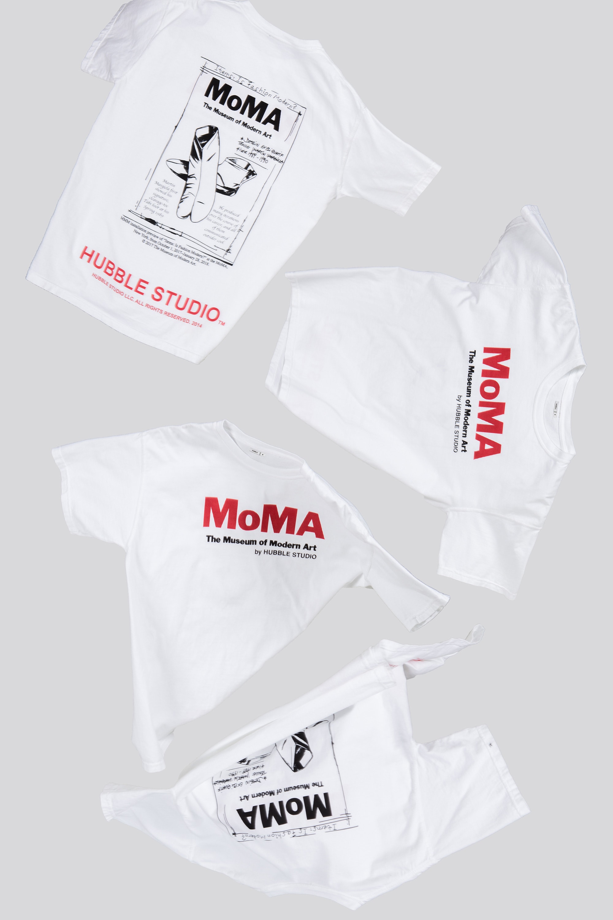 hubble studio moma items is fashion modern fashion t shirt white black red