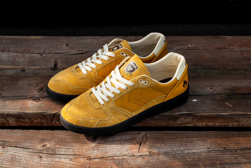 hummel x HANON "Standing Only" Marathona OG HB Team Super Trimm Rothes FC Forres Mechanics Huntly 2018 Collection Collaboration Collab Cop Purchase Buy Kicks Sneakers Trainers Shoes Jerseys Shirts