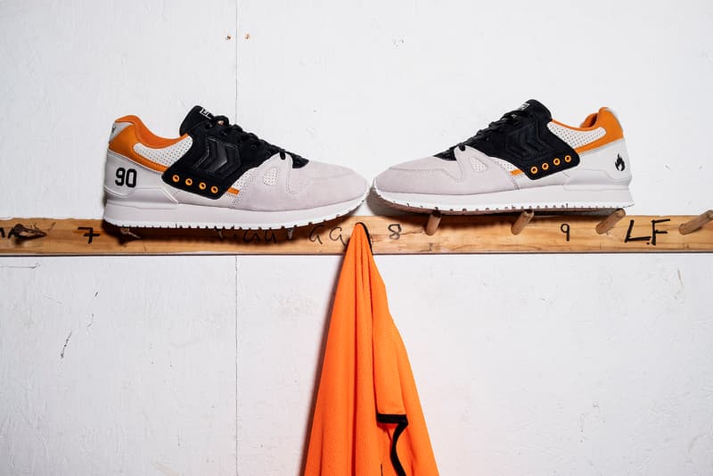 hummel x HANON "Standing Only" Marathona OG HB Team Super Trimm Rothes FC Forres Mechanics Huntly 2018 Collection Collaboration Collab Cop Purchase Buy Kicks Sneakers Trainers Shoes Jerseys Shirts