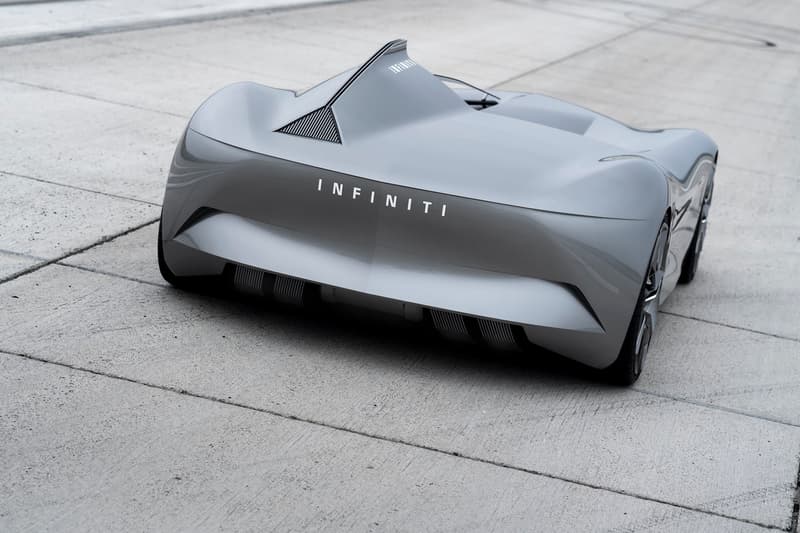 Infiniti prototype 10 concept car pebble beach tour delegance automotive show california august 2018 debut race track model
