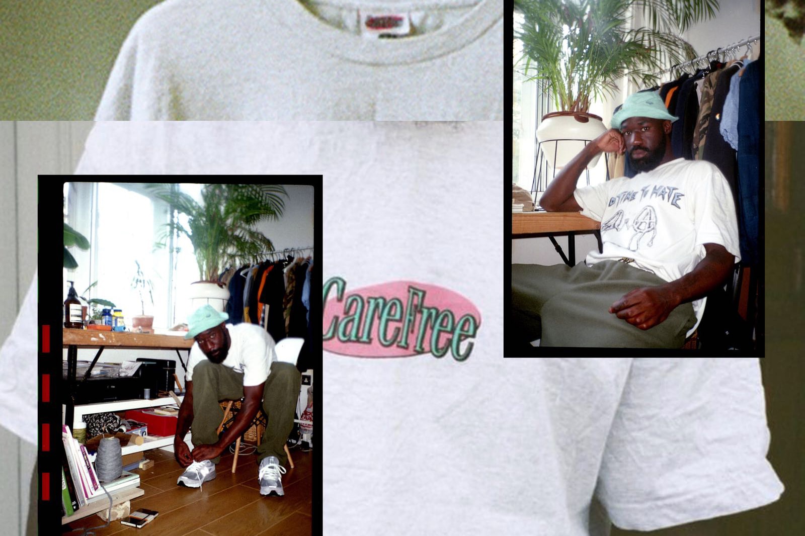 Introducing Damian Malontie CareFree Patta Gimme5 Interview New Brand Label Designer T-shirt Blog