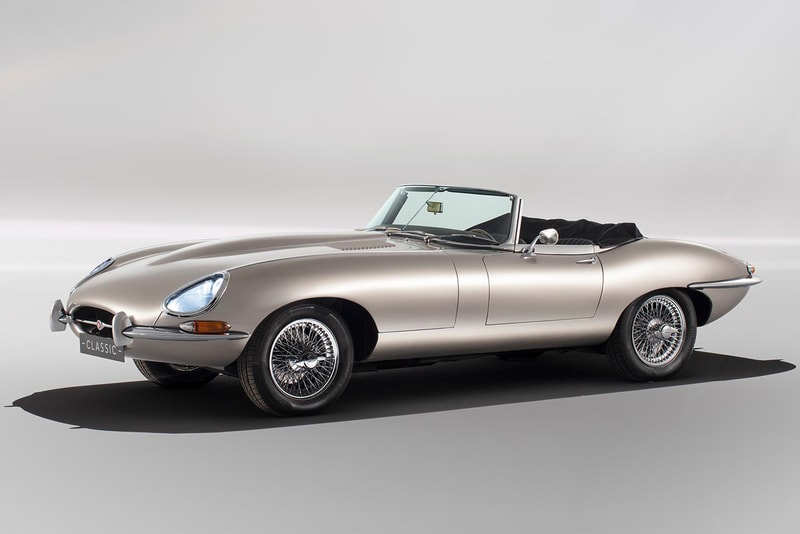 Jaguar E-Type Zero Electric Car Details Purchase Buy New Iconic 1960s Sports Classic Car Inspiration Touchscreen Navigation LED Headlights High-Tech Parts Engine Transmission Battery Pack Automotive