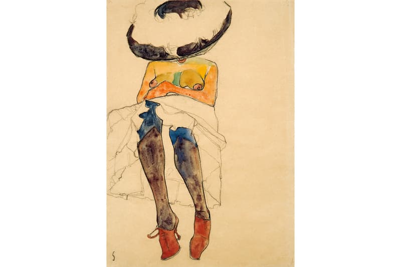 fondation louis vuitton jean michel basquiat egon schiele retrospective exhibitions shows art artworks paintings