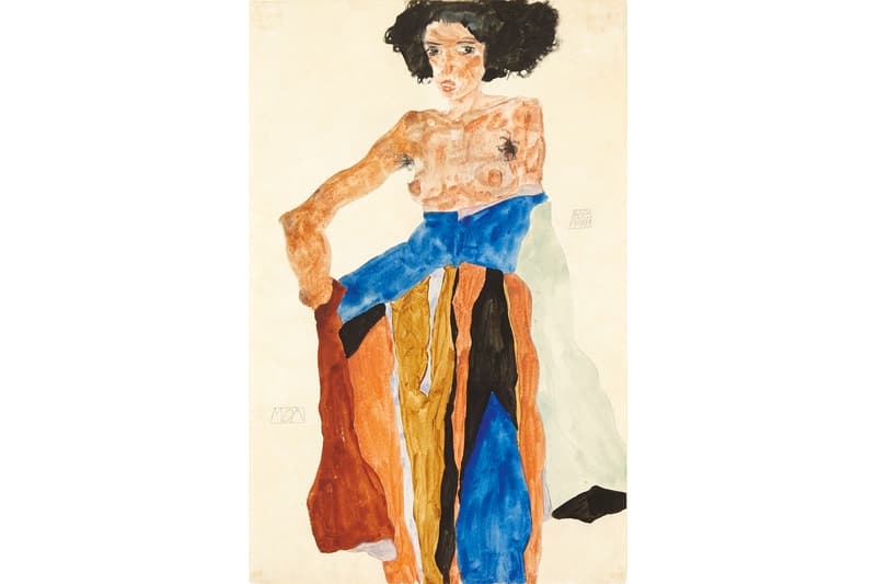 fondation louis vuitton jean michel basquiat egon schiele retrospective exhibitions shows art artworks paintings