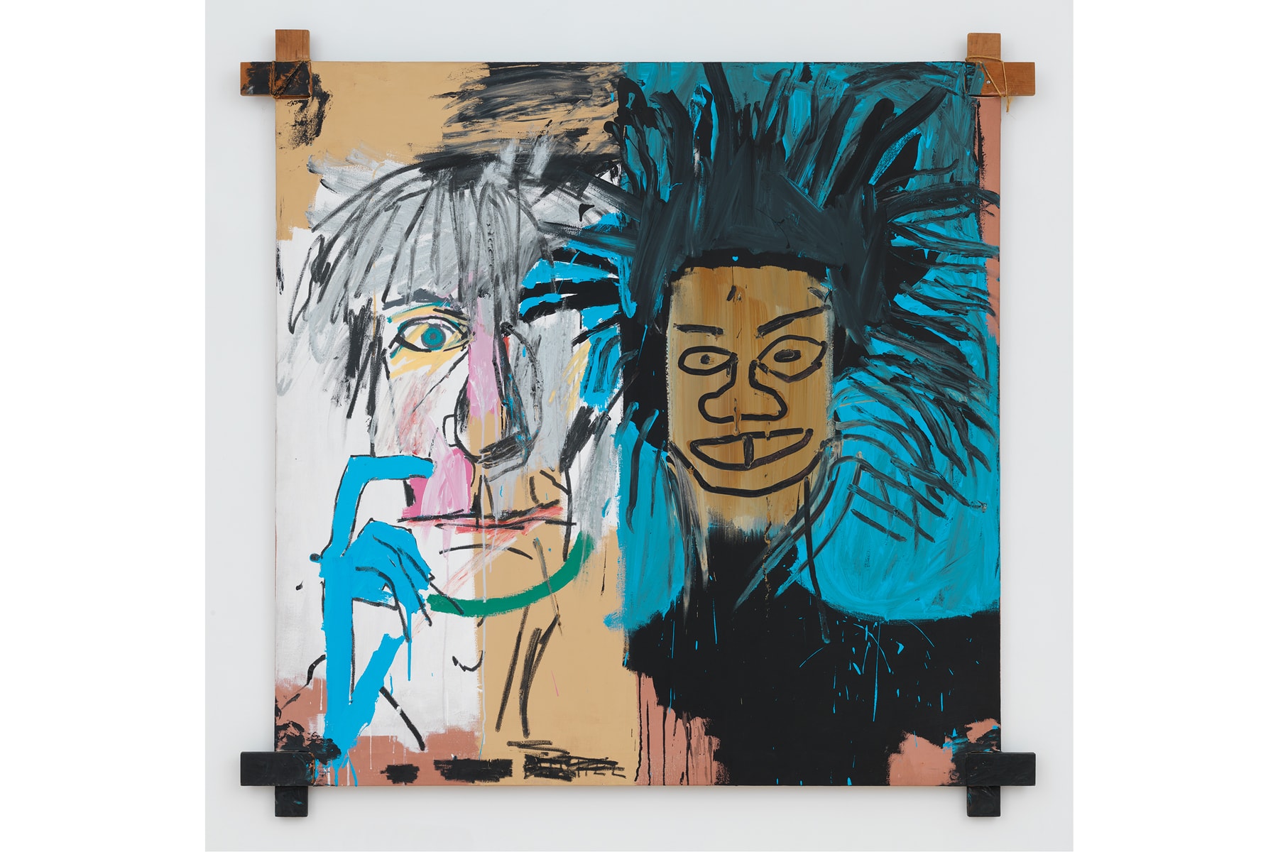 Sotheby's finds hidden signature on Basquiat work - The San Diego  Union-Tribune