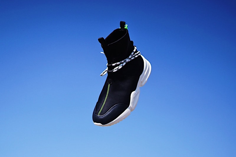 John Geiger 002 exclusive first look drop info imagery drop release date august 31 2018 shoe signature web store buy purchase sale sell neoprene upper eva outsole mid