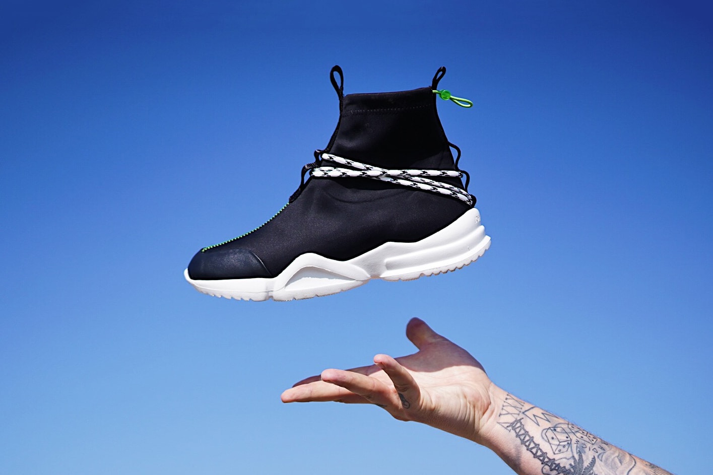 John Geiger 002 exclusive first look drop info imagery drop release date august 31 2018 shoe signature web store buy purchase sale sell neoprene upper eva outsole mid
