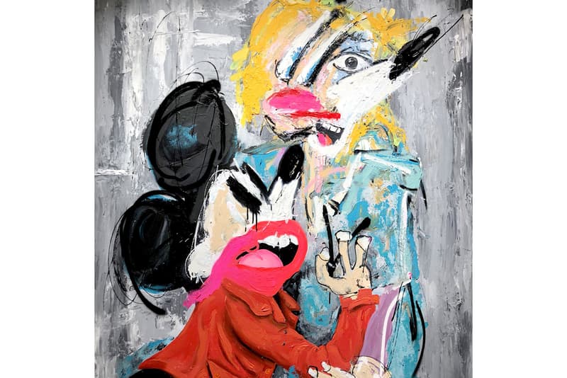 john paul fauves mi me dopeness art lab taipei taiwan exhibitions shows artworks paintings cartoon characters