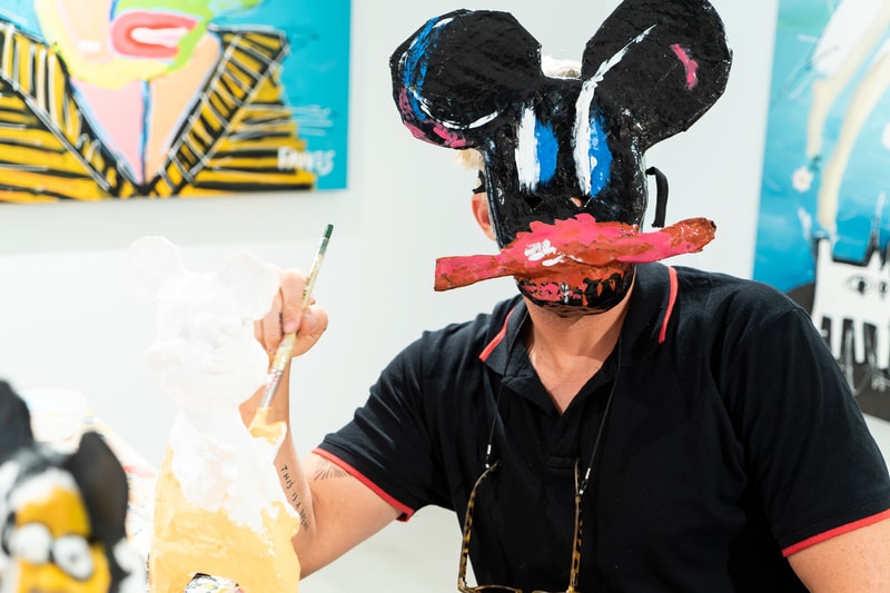 john paul fauves mi me dopeness art lab taipei taiwan exhibitions shows artworks paintings cartoon characters