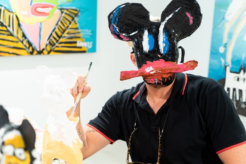 john paul fauves mi me dopeness art lab taipei taiwan exhibitions shows artworks paintings cartoon characters