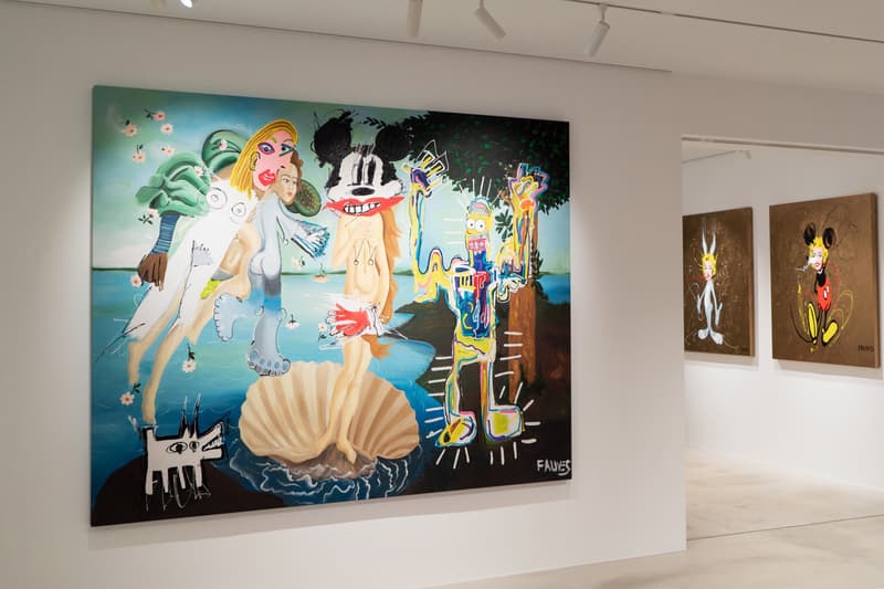 john paul fauves mi me dopeness art lab taipei taiwan exhibitions shows artworks paintings cartoon characters