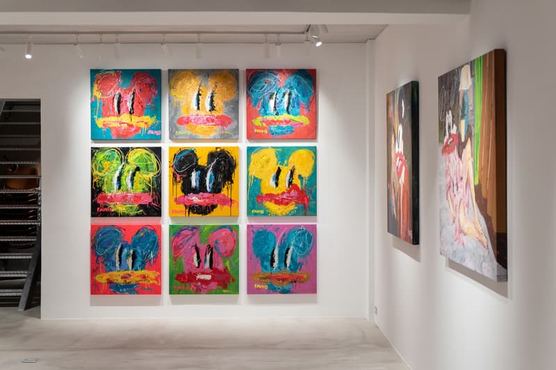 john paul fauves mi me dopeness art lab taipei taiwan exhibitions shows artworks paintings cartoon characters