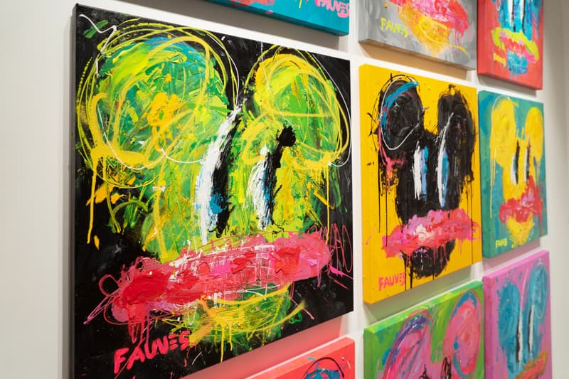 john paul fauves mi me dopeness art lab taipei taiwan exhibitions shows artworks paintings cartoon characters