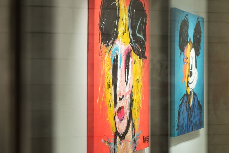 john paul fauves mi me dopeness art lab taipei taiwan exhibitions shows artworks paintings cartoon characters