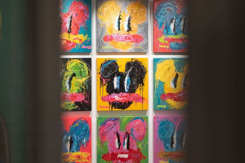 john paul fauves mi me dopeness art lab taipei taiwan exhibitions shows artworks paintings cartoon characters