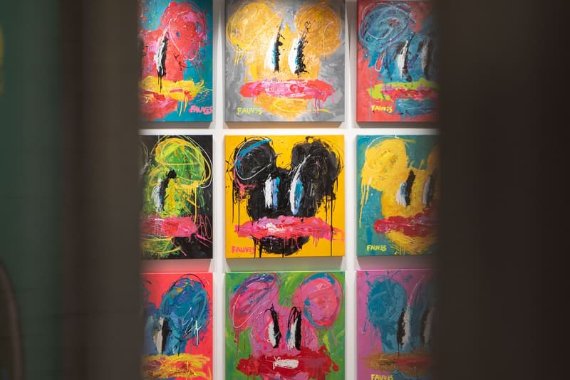 john paul fauves mi me dopeness art lab taipei taiwan exhibitions shows artworks paintings cartoon characters