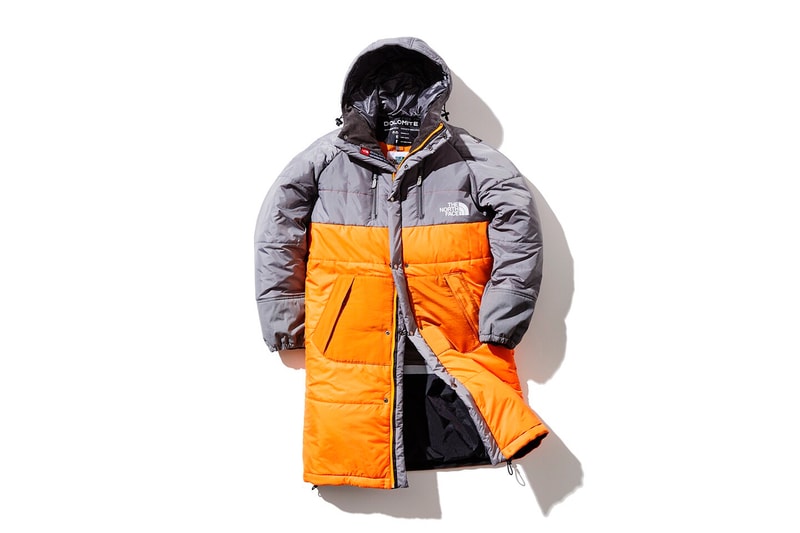 junya watanabe eye comme des garcons man the north face dolomite sleeping bag yellow grey transformable packable customized fall winter 2018 drop release date info buy purchase shop sale collaboration collection