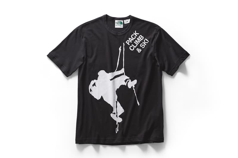 junya watanabe eye comme des garcons man the north face black white graphic 1970s retro vintage park climb heritage customized fall winter 2018 drop release date info buy purchase shop sale