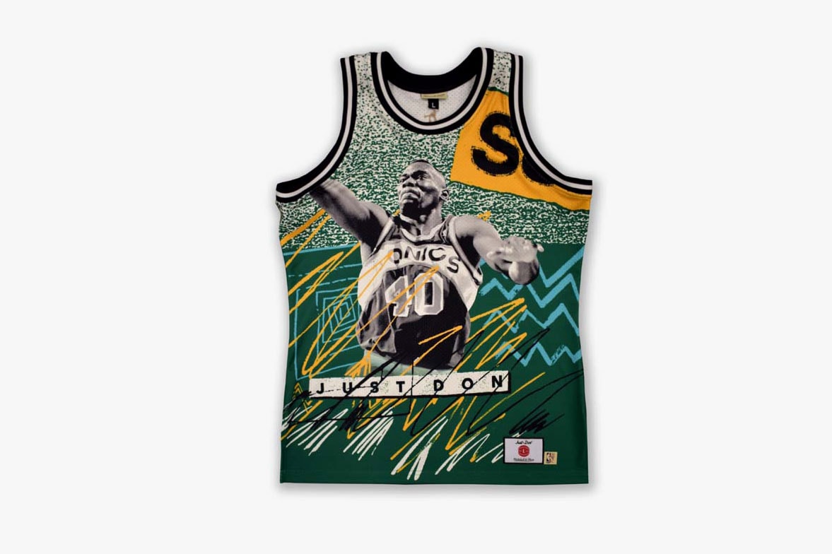 Don C Just Don 'NBA JAM' Basketball Jerseys Chris Mullin John Starks Shawn Kemp drop release date info august 11 2018 cop purchase buy sell sale