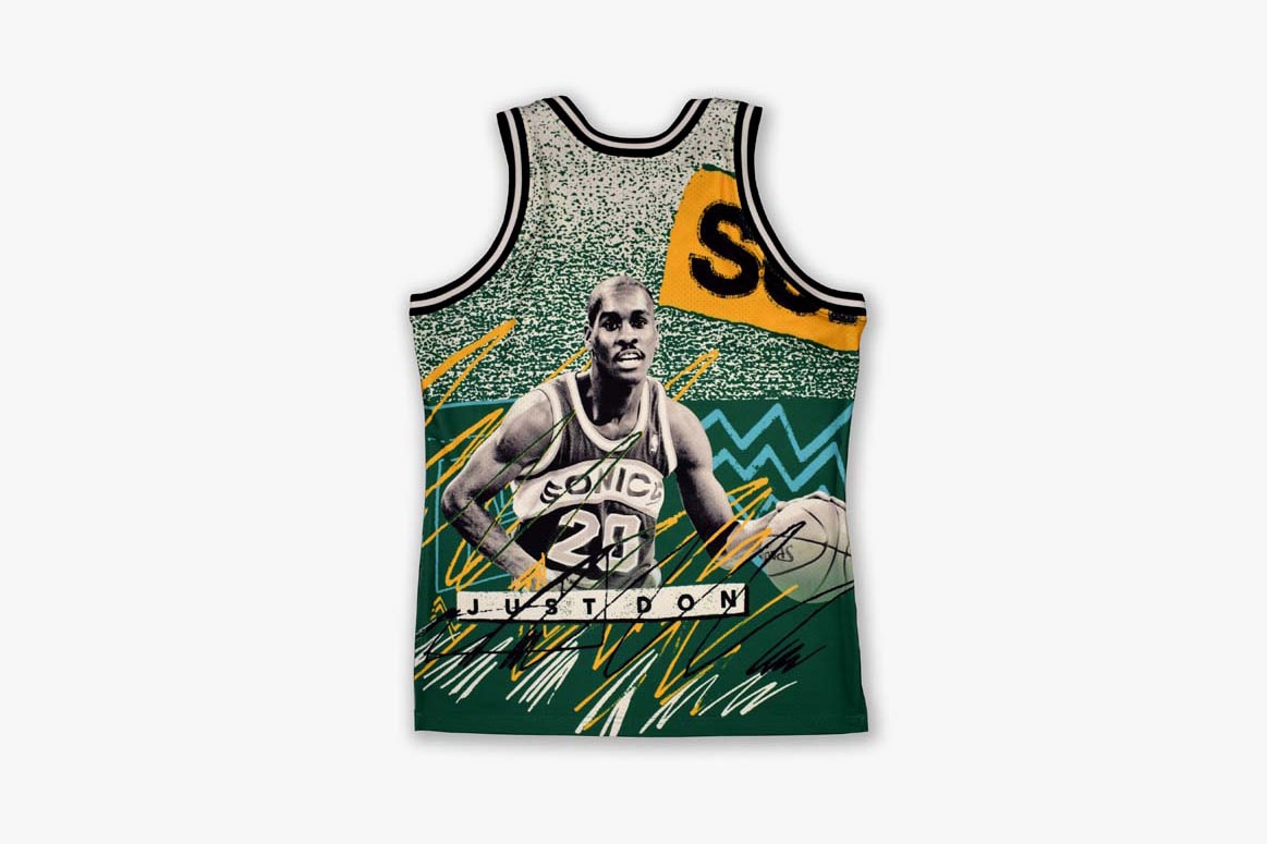 Don C Just Don 'NBA JAM' Basketball Jerseys Chris Mullin John Starks Shawn Kemp drop release date info august 11 2018 cop purchase buy sell sale