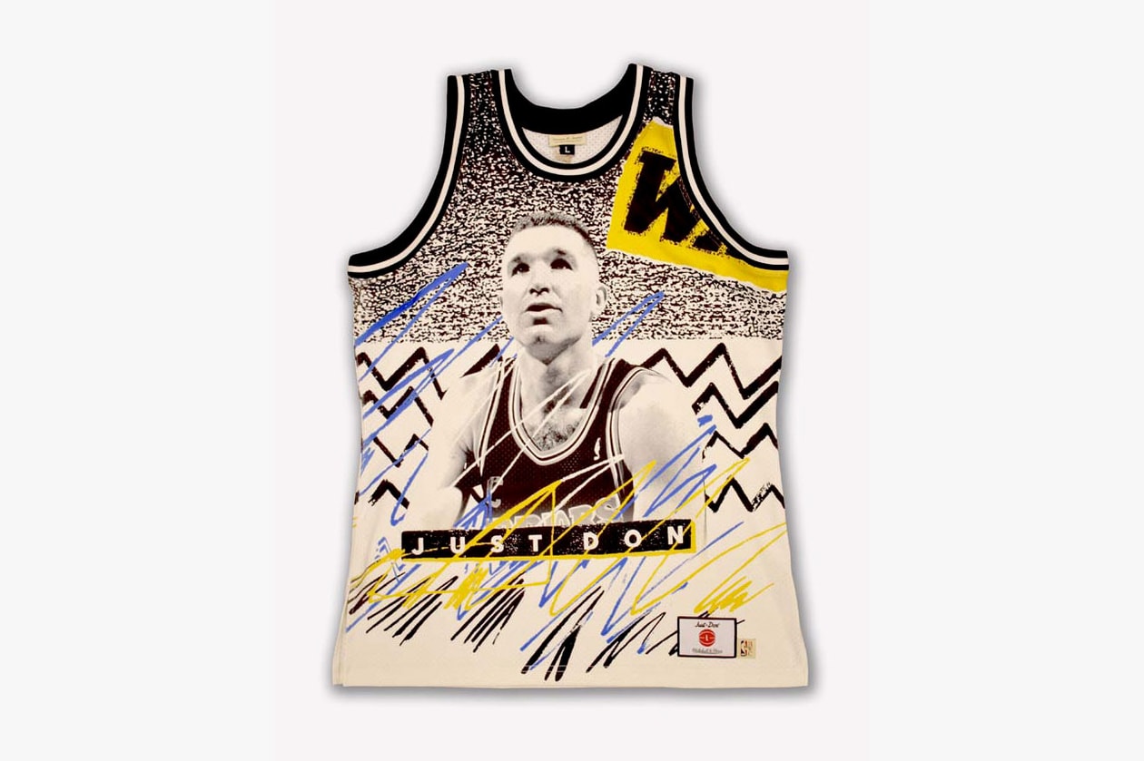 Don C Just Don 'NBA JAM' Basketball Jerseys Chris Mullin John Starks Shawn Kemp drop release date info august 11 2018 cop purchase buy sell sale