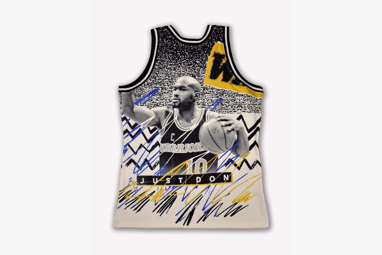 Don C Just Don 'NBA JAM' Basketball Jerseys Chris Mullin John Starks Shawn Kemp drop release date info august 11 2018 cop purchase buy sell sale