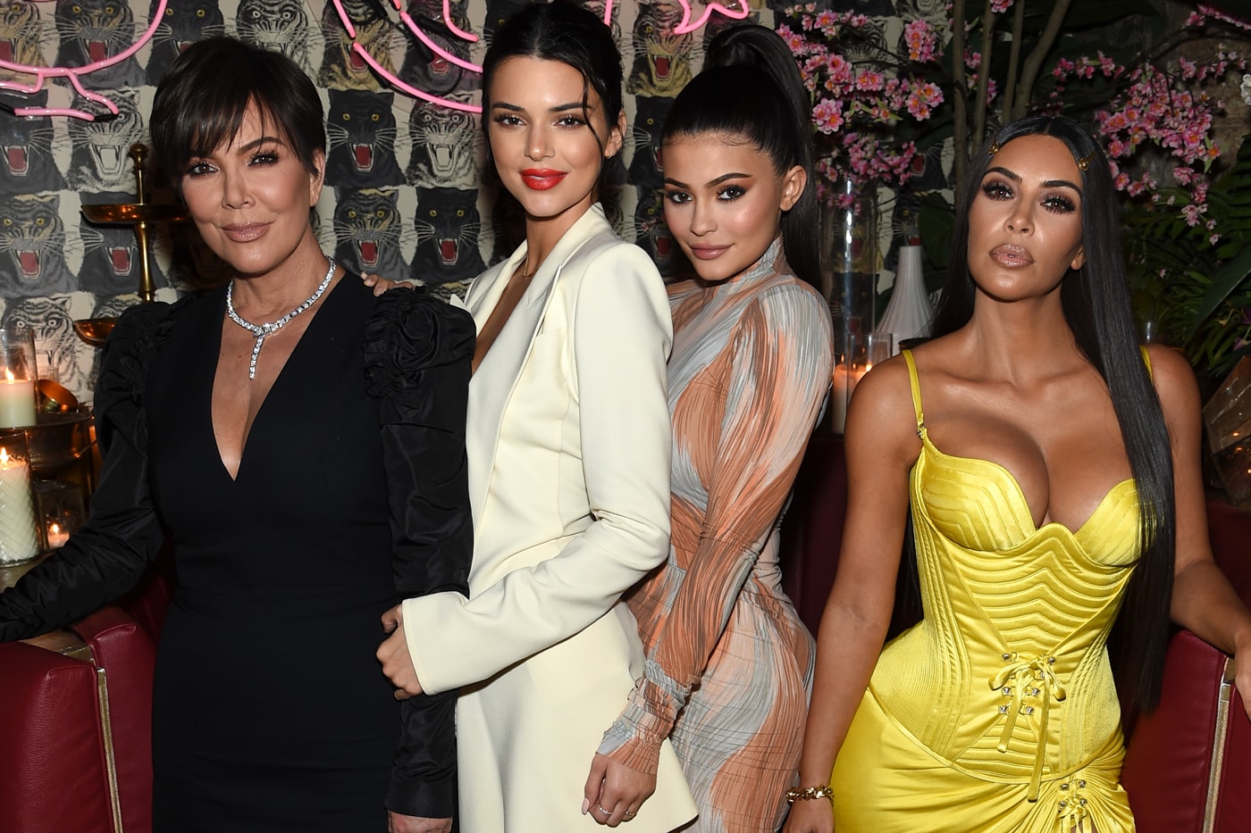Kanye West XTCY Kardashian Sisters Lyric Reactions kim Kardashian kylie jenner kendall jenner khloe