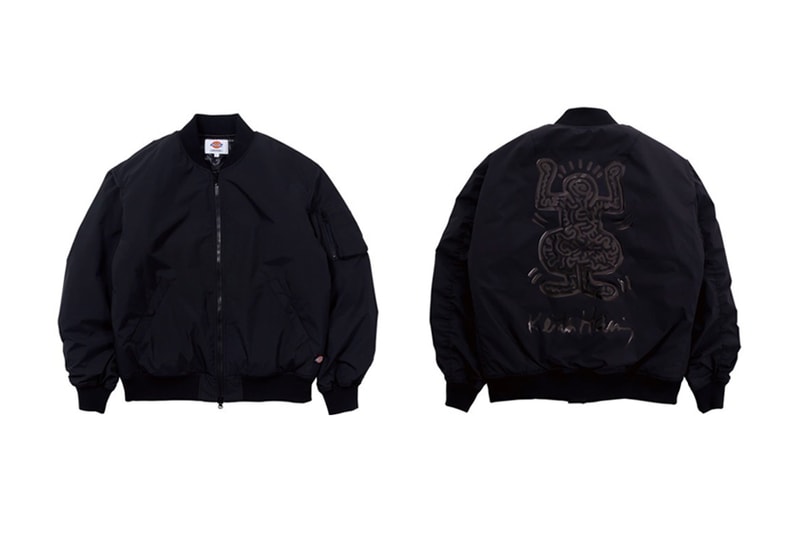 Keith Haring Dickies Fall Winter 2018 Black Line collection collaborations jackets sweaters pants