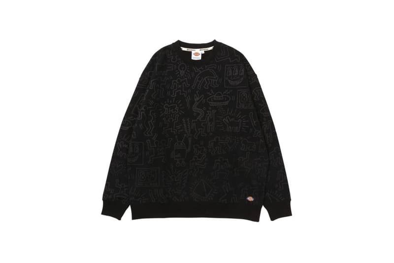 Keith Haring Dickies Fall Winter 2018 Black Line collection collaborations jackets sweaters pants